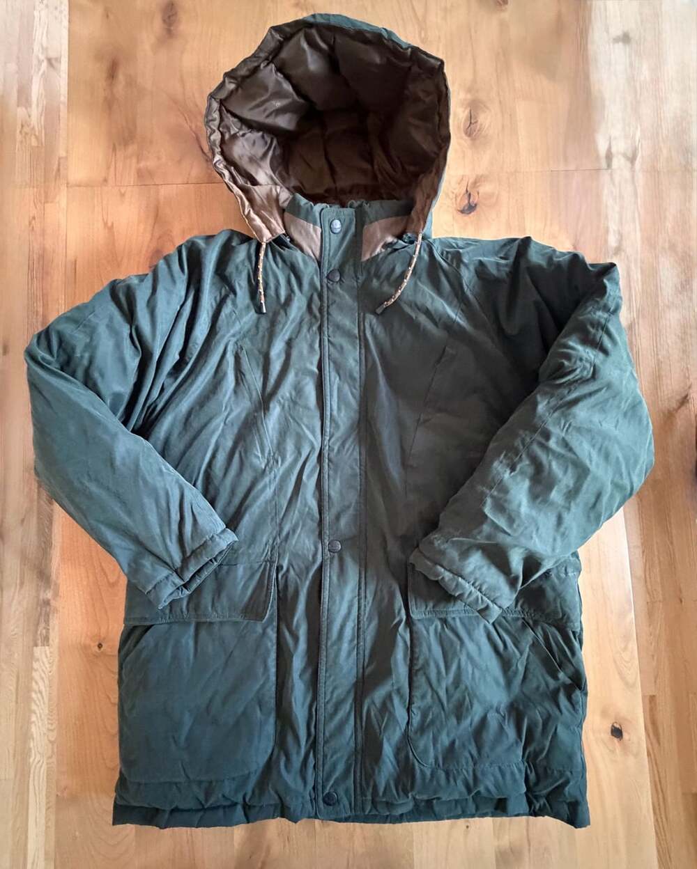 RFT Rainforest Winter Parka Jacket Size XXL Green Hooded